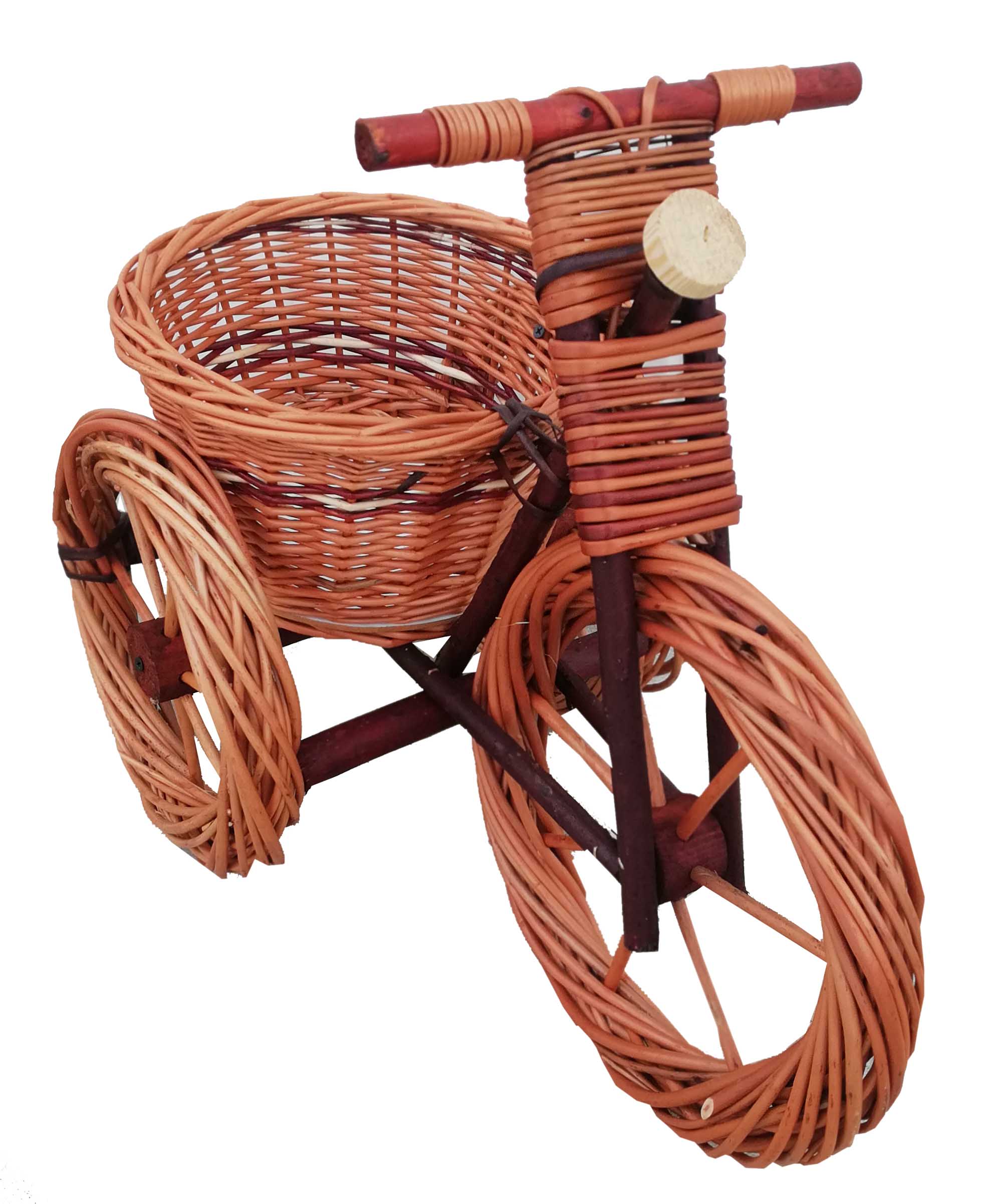 FLOWER WICKER BIKE